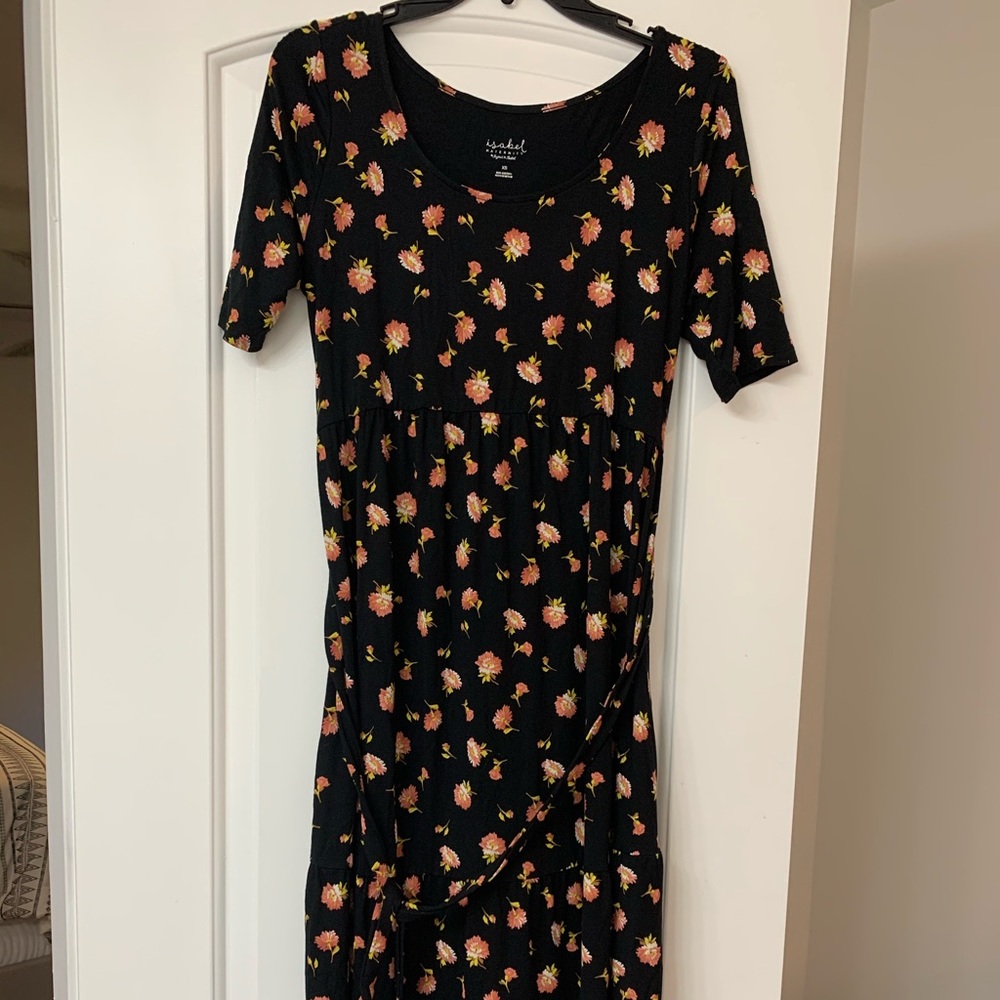 Target midi maternity dress